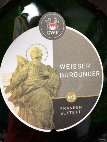 GWF Frankenwein Franken Sextett Weisser Burgunder Vivino Australia