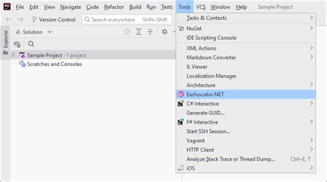 Jetbrains Rider Integration Learn Eazfuscatornet