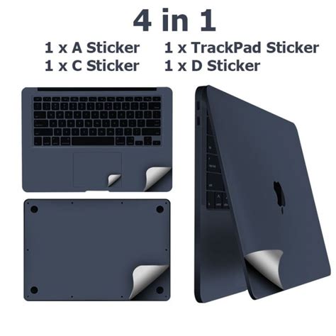 สำหรับ Macbook 2022 Air 13 M2 A2681สติกเกอร์ป้องกันฟิล์ม Palms Guard Rest Trackpad Body