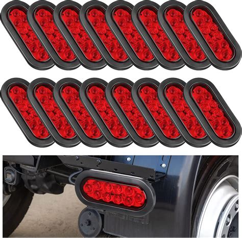 Amazon Retisee Pcs Inch Oval Led Trailer Light Kit Led