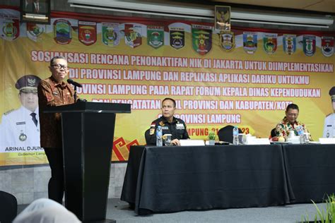 Sekdaprov Fahrizal Buka Rapat Forum Kadisdukcapil Provinsi Dan