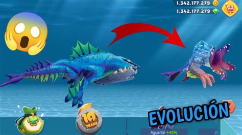 Jugando con la evolución del Abysshark Hungry Shark Evolution