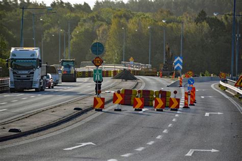 Efter Raset Stenungsundsmotet Byggs Om Ny Avfart Mot Stenungsund