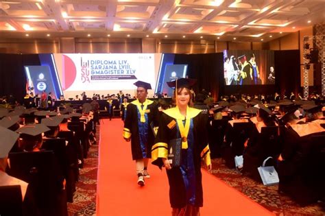 Lepas Ribuan Wisudawan Yang Dibekali Kemampuan Berbasis Kewirausahaan