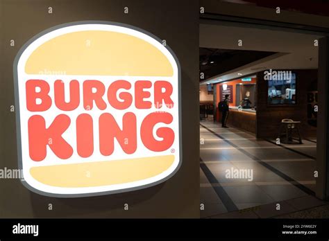 Kuala Lumpur Malaysia November 22 2023 Burger King At Kl