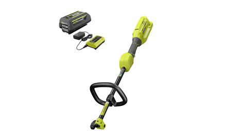 Ryobi Ry40226 40v Expand It Cordless Battery Attachment Capable Trimmer Power Head With 4 0 Ah