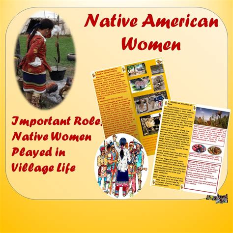 Native American Women Roles Women Played In American Indian Etsy