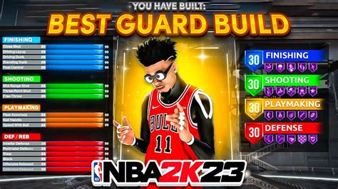 New Best Guard Build Is The Best Build In Nba 2k23 Gamebreaking Best Build In Nba 2k23 Youtube