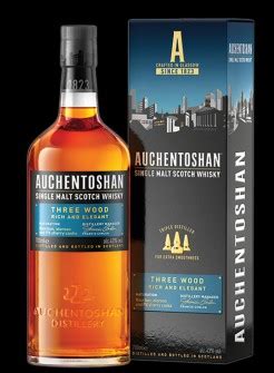 Auchentoshan Three Wood Single Malt Scotch Whisky Food Drinks