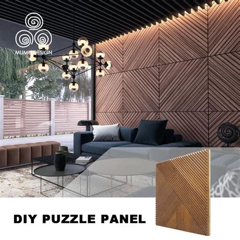 Mumu 2024 Pop Geometric Engraving New Decorative Wall Panels China