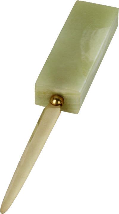 Onyx Letter Opener To Compliment Any Of Our Onyx Sets Garden Trowel