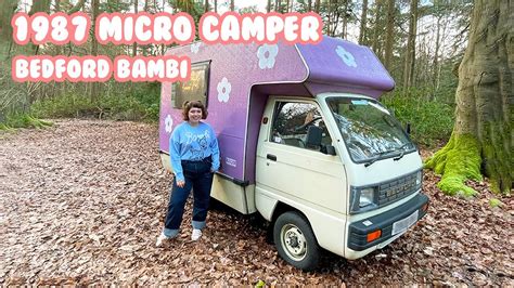 Tour My 1987 Micro Camper Van Bedford Bambi YouTube