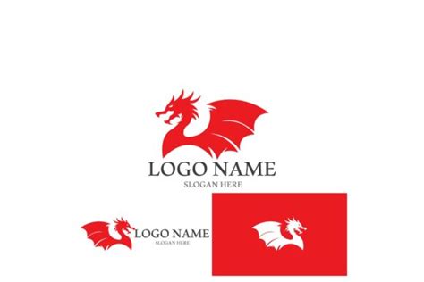 Dragon Vector Logo Template Graphic By Abi Pandu · Creative Fabrica