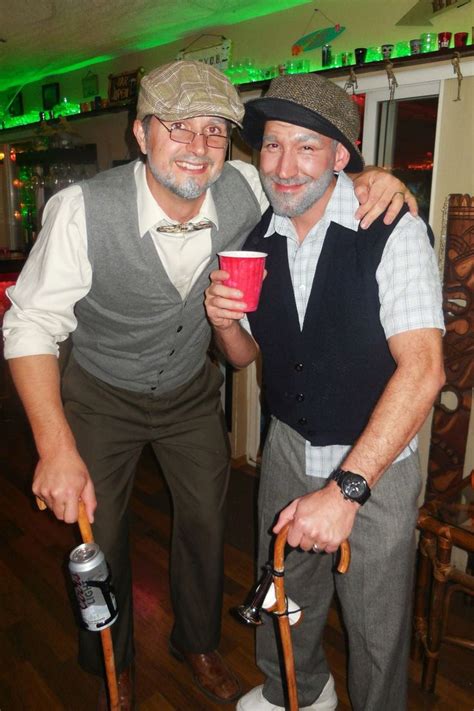 Halloween Costume Diy Old Man Group Ideas Old Man Costume Mens