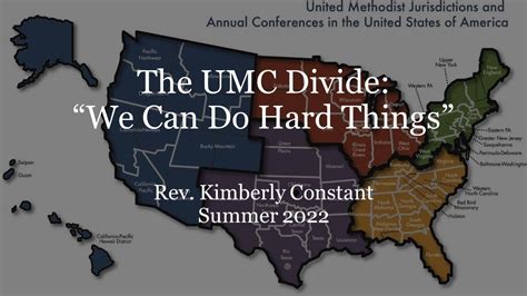 The UMC Divide YouTube