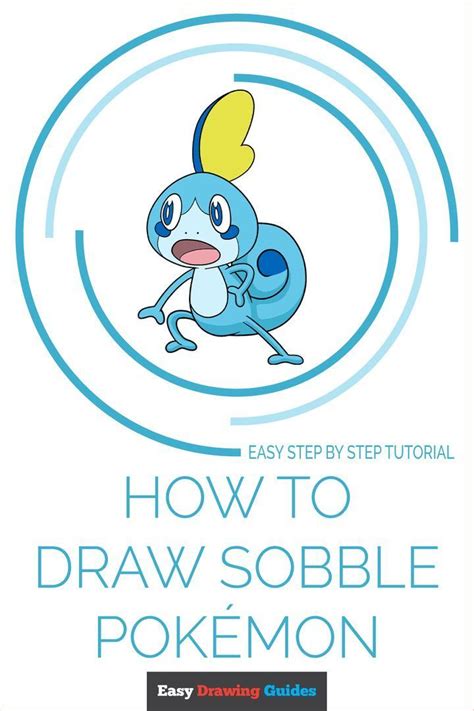 How To Draw Sobble Pok Mon Step By Step Tutorial