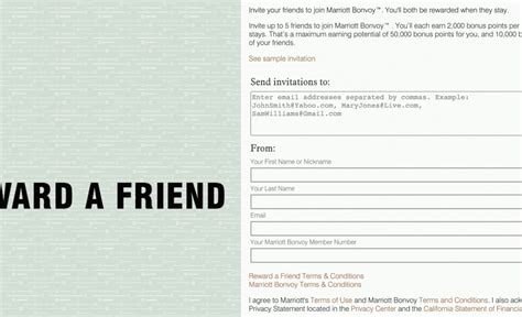 Marriott Bonvoy Reward A Friend Program Earn Points Through Referrals