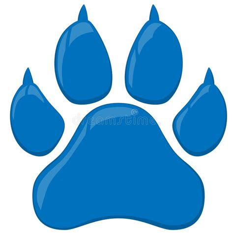 Wildcat Paw Prints Clip Art