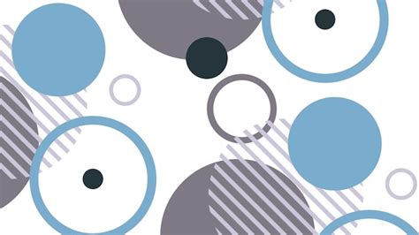 Premium Vector A Blue And Gray Pattern With Circles And Dots