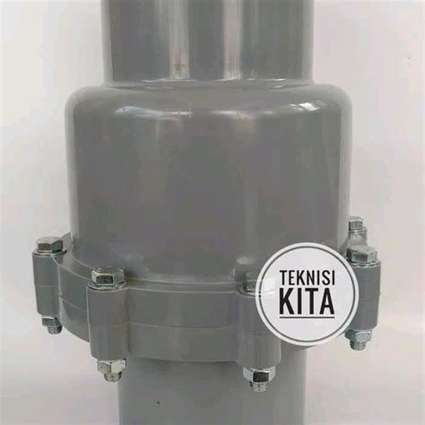 Jual Pvc 3 In Check Valve Kdj Taiwan One Way Swing Inchi Inch Cek Di