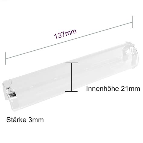 Schutzglas mit Befestigung für R7s Lampenfassung 78mm 118mm palme