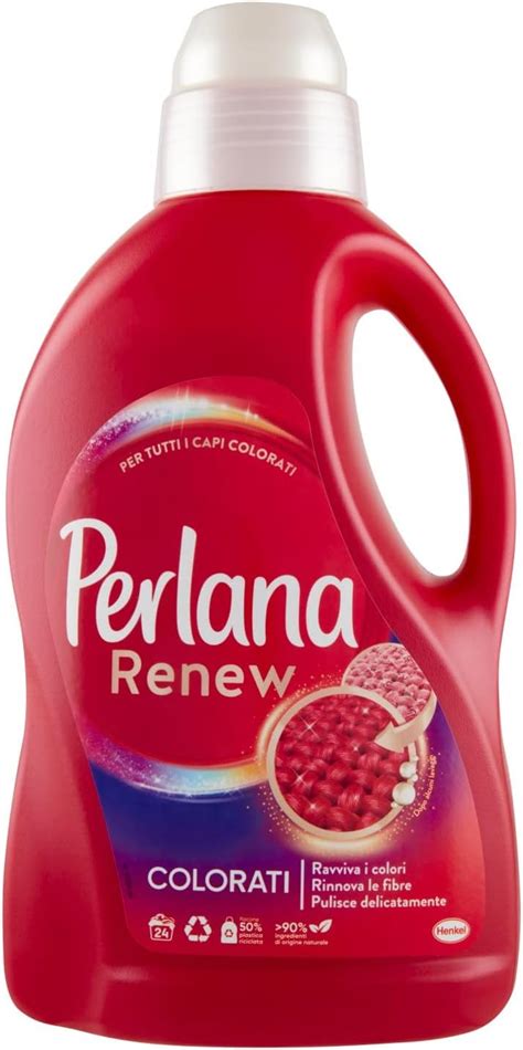 Perlana Renew Colorati Detersivo Lavatrice Per Tutti I Capi Colorati