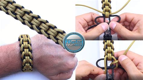 How To Make A Paracord Bracelet Tarantula Bar Paracord Knot Tutorial