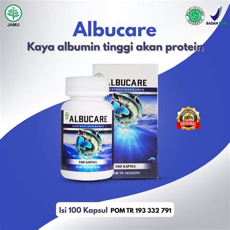 Jual Herbal Tv Kapsul Ektrak Ikan Gabus Albucare Kapsul Obat