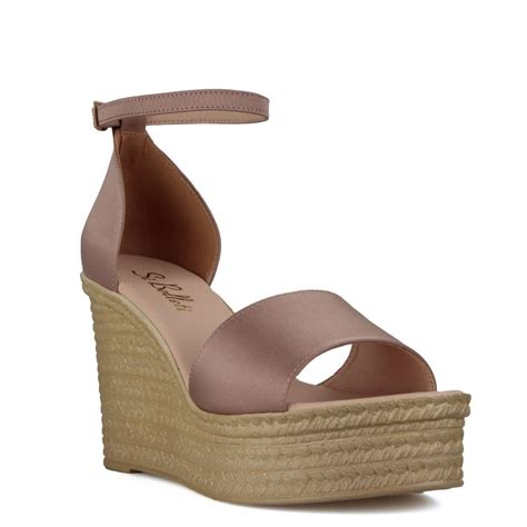 Πλατφόρμες ψηλοτάκουνες σατέν 777 Nude VIRAL SHOES