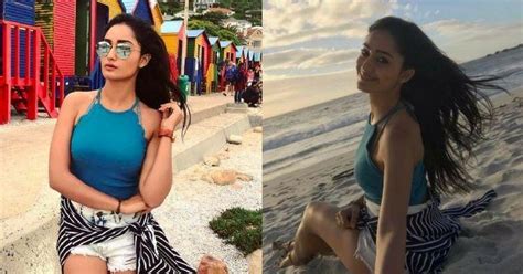 Tridha Choudhury Unseen Bikini Show In Goa Beach Photos