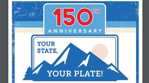 Finalists To Be Th Anniversary License Plate In Colorado News