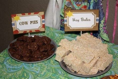 Cowboy Birthday Party Cowboy Themed Desserts Cowboy Birthday Party