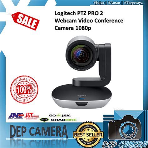 Jual Logitech PTZ PRO 2 Webcam Video Conference Camera 1080p Shopee