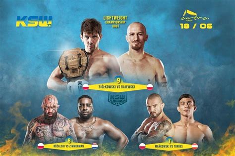 Ksw Wyniki Karta Walk Zi Kowski Rajewski Hitem Gali Mma W