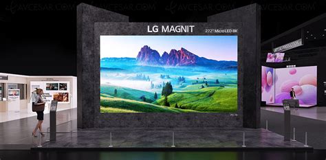 Lg Magnit Ultra Hd K Micro Led Tv Presented At Ise