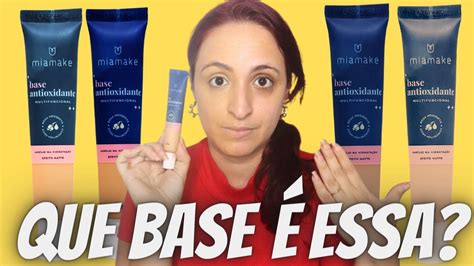 Base Mia Make Multifuncional Apenas R Alta Cobertura Youtube