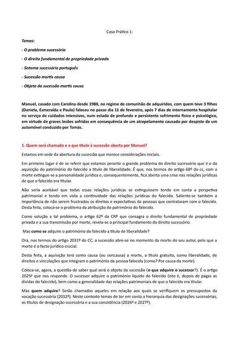 Caso Prático 1 caso prático 1 Caso Prático 1 Temas O problema