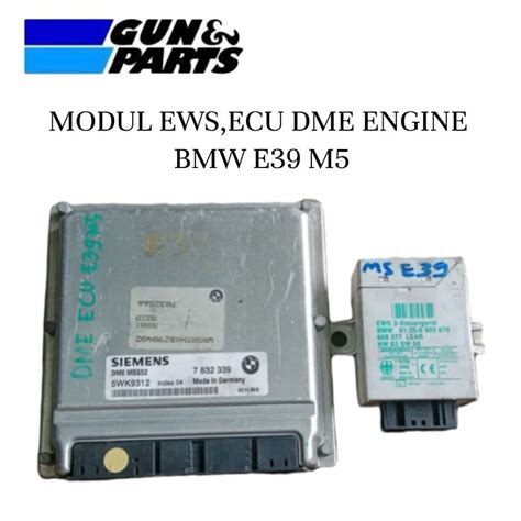 Jual Modul Ews Ecu Dme Engine Bmw E M Sparepart Original Copotan