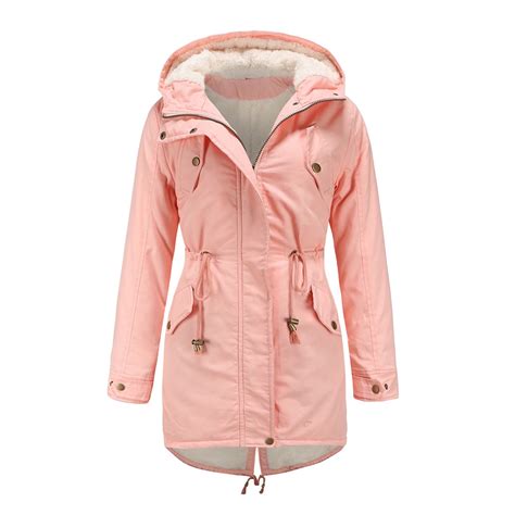 Jacenvly Winter Coats For Women Clearance Solid Quilted Jackets