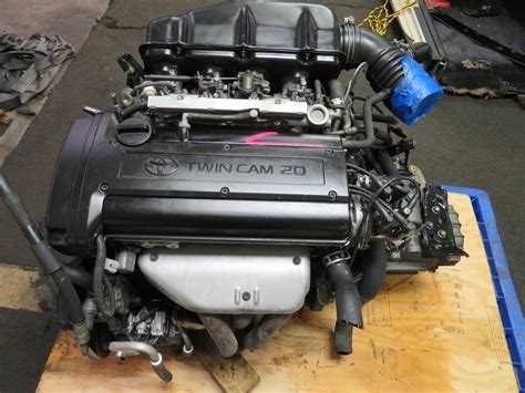 JDM TOYOTA COROLLA LEVIN 4AGE BLACKTOP TWIN CAM 20 VALVE ENGINE 5