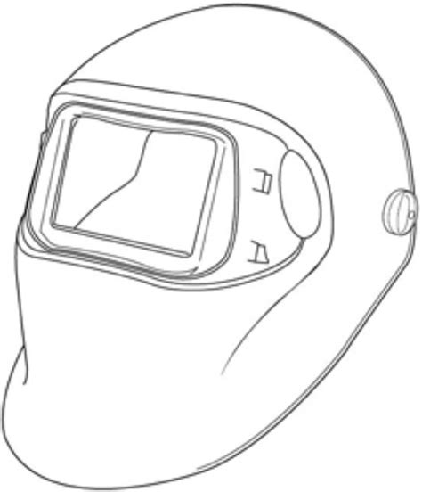 Welding Helmet Drawing At Explore Collection Of