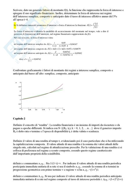 Matematica Finanziaria Argomenti Fondamentali