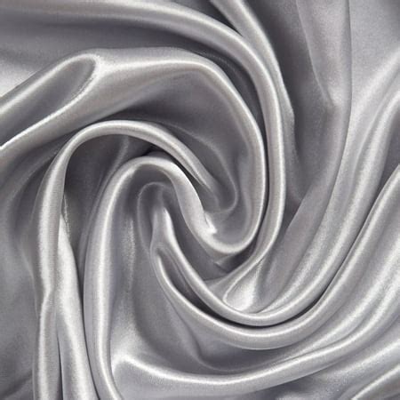 Satin Fabric, Silver - Walmart.com