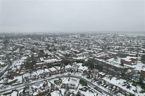 Nieg I L D W Anglii I Walii Met Office Og Asza Pe N List Obszar W