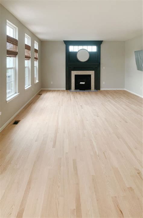 Red Oak Flooring With Clear Sealer And No Stain Red Oak Floors Red