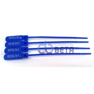 Lacre Para Malote 16 Cm 1000 Unidades Numerado Azul Shopee Brasil