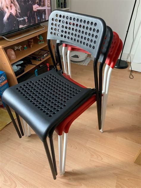 Ikea Adde Chairs 4 In Eastbourne East Sussex Gumtree