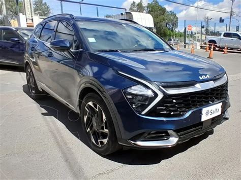 Kia Sportage 1 6L EX GSL AWD Turbo Usado 2022 Color Azul Precio 28