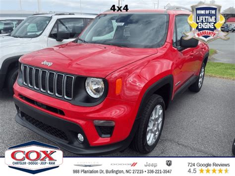 Learn More About The New Jeep Renegade For Sale In Burlington Nc