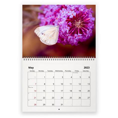 Lilac 2023 Wall Calendar ID:12799 - Etsy